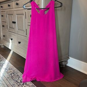 Cynthia Rowley Fuchsia Silk Dress 🩷